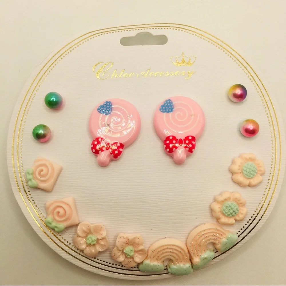 Earrings Rainbow 🌈 , LOLLIPOPS & MORE!!